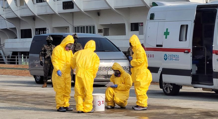 고성군보건소  생물테러 대응 합동 모의훈련 장면.jpg