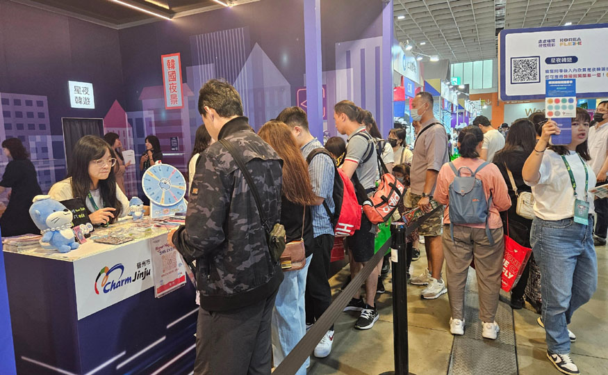 진주시,‘2024 타이베이 국제관광박람회’에서 해외관광객 유치 총력 (홍보부스).jpg