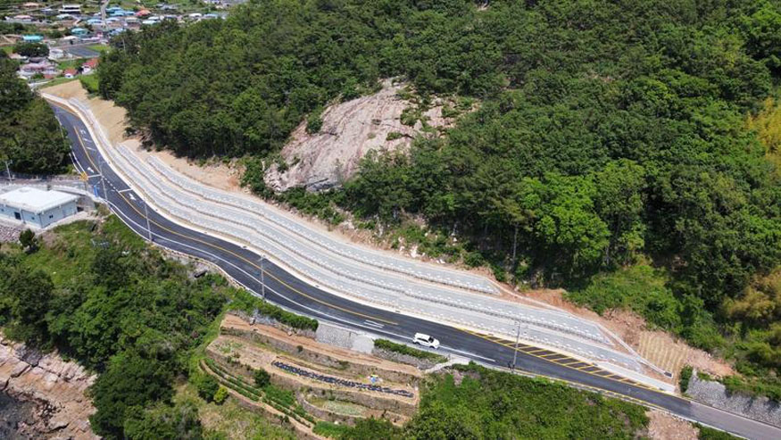 2년 연속 재해위험지역 정비사업 우수사례 선정(드론쵤영 전경).jpeg