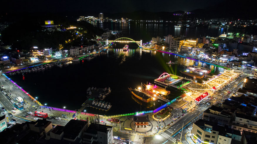 통영시, 한국관광공사 ‘공로패’ 수상(강구안 나이트 프린지).jpg