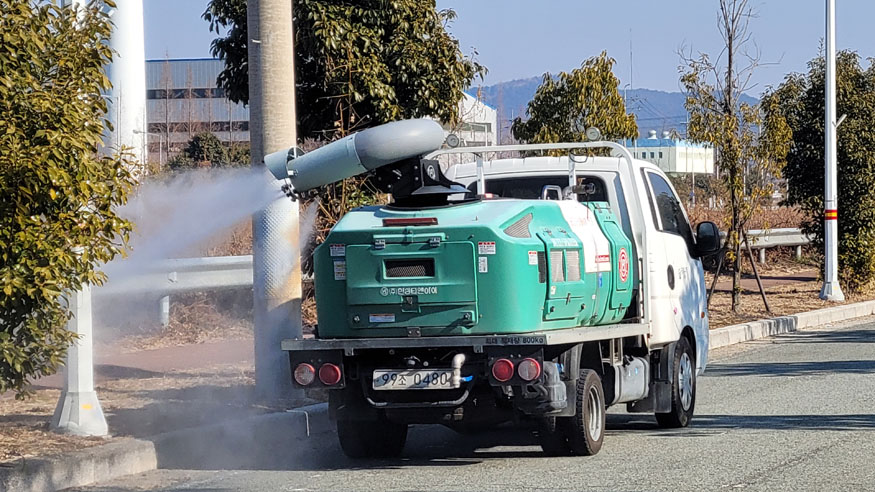 고병원성 조류인플루엔자(AI) 확산 추세에 따른 방역 총력.JPG
