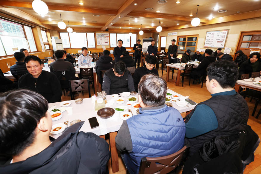 환경미화원들과 조찬 간담회.JPG