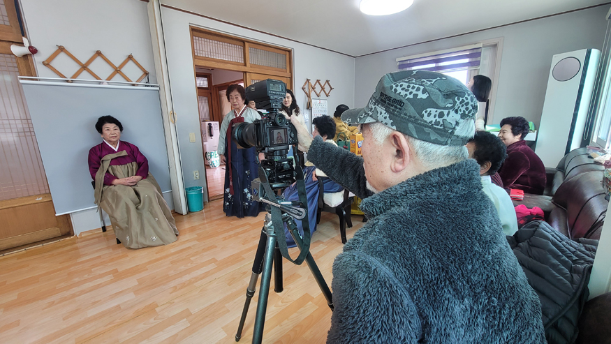 사천시 곤양면 송정마을 어르신 장수 사진 촬영.jpg