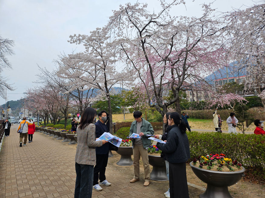 진해군항제 앞두고 불법영업행위 단속 TF팀 현장 사전점검 실시(관광과).jpg