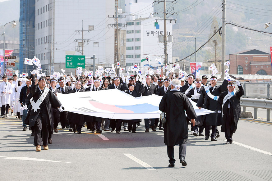 창원특례시, 4·3삼진의거‘그날의 함성’‘그날의 외침’재현(사회복지과).jpg